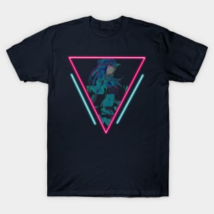 Evangelion Retro Glitch T-Shirt